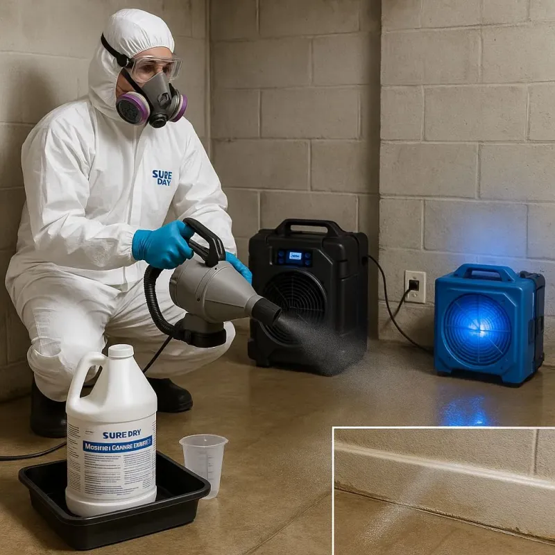 Sanitization and Odor Removal process in Chester, NY