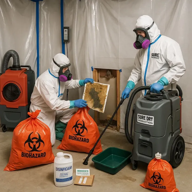 Contaminated Water Handling Protocols process in Chester, NY