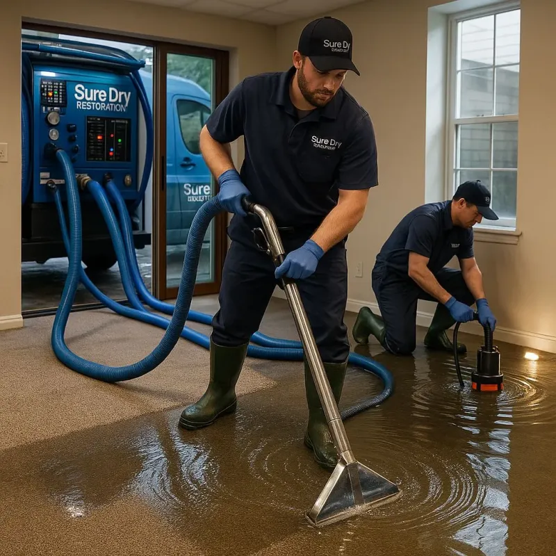 Water Extraction and Removal process in Chester, NY